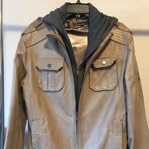 7 of Diamonds Leather Jacket